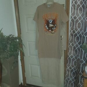 Mosh Pit Maxi Graphic Dress